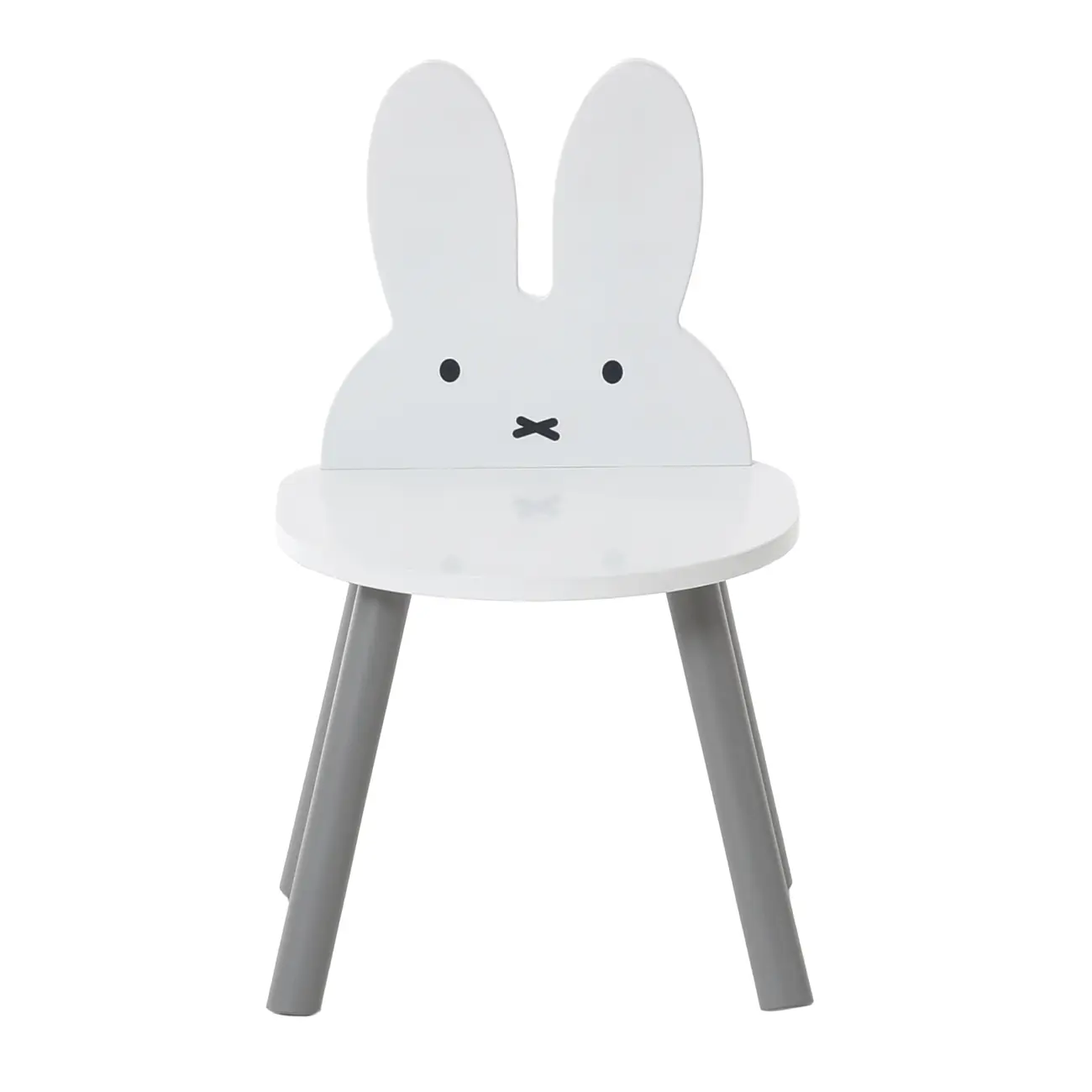 CADEIRA INFANTIL MIFFY - CINZA/BRANCO - Foto 2
