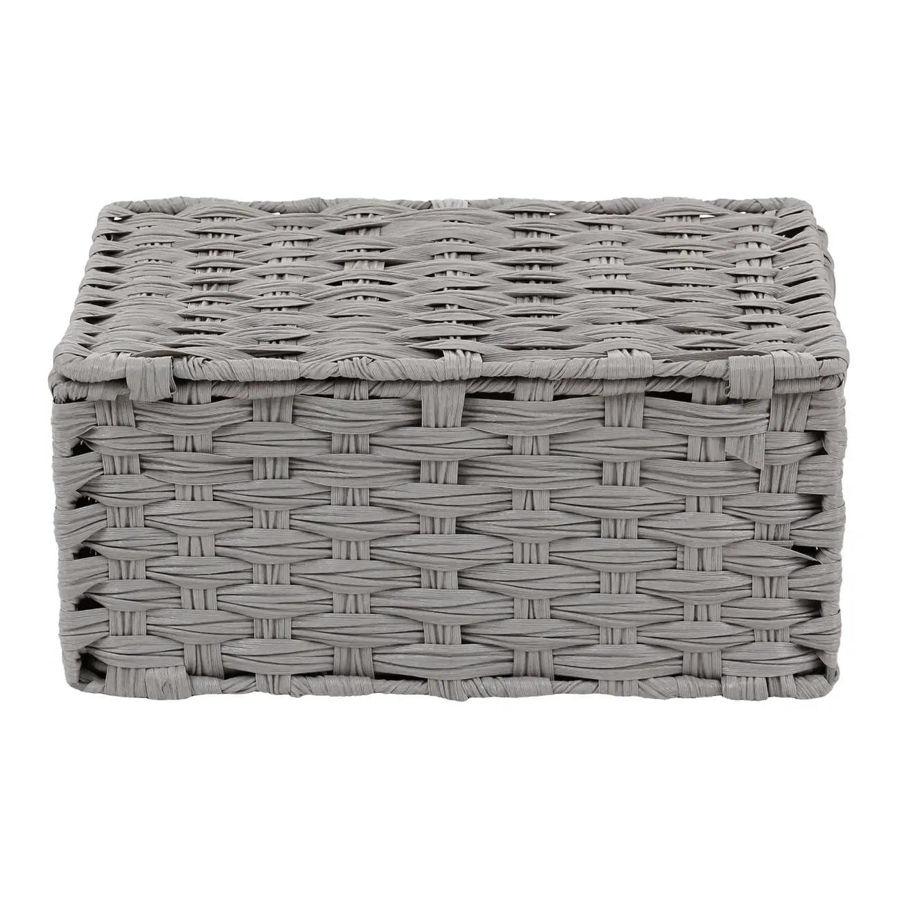 CESTO DOBRÁVEL 34 CM X 24 CM X 15 CM NID - CINZA PROVENCE - Foto 1