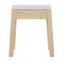 NATURAL WASHED/BRANCO - BANCO BAIXO PALETBOX