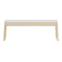 NATURAL WASHED/BRANCO - BANCO 2 LUGARES PALETBOX