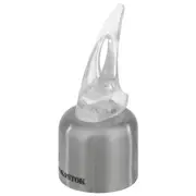 TAMPA DE PRESSÃO PARA GARRAFA PIPE - INOX/INCOLOR - Foto 2