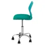 CADEIRA HOME OFFICE TEEN GUMMI - CROMADO/ANIS - Foto 3