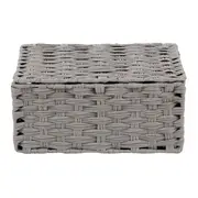 CESTO DOBRÁVEL 34 CM X 24 CM X 15 CM NID - CINZA PROVENCE - Foto 7