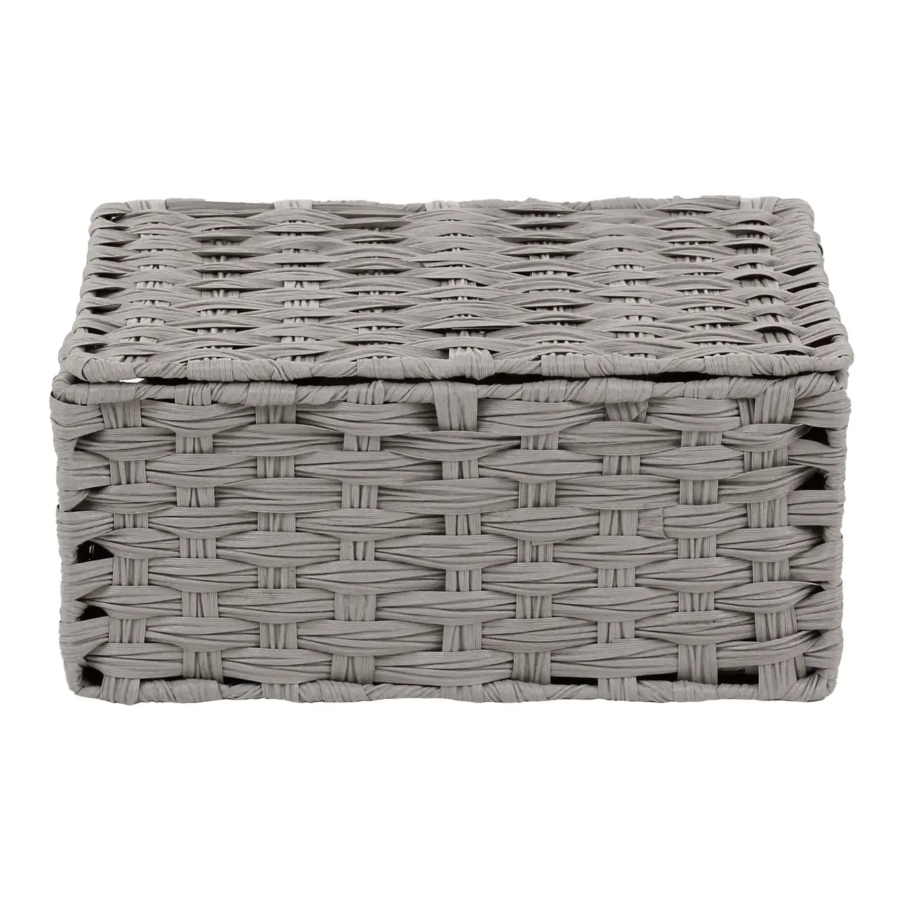 CESTO DOBRÁVEL 34 CM X 24 CM X 15 CM NID - CINZA PROVENCE - Foto 7