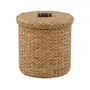 CESTO PARA ROUPA 41 CM X 44 CM TABOA TRANÇA - FIBRA CLARA - Foto 1
