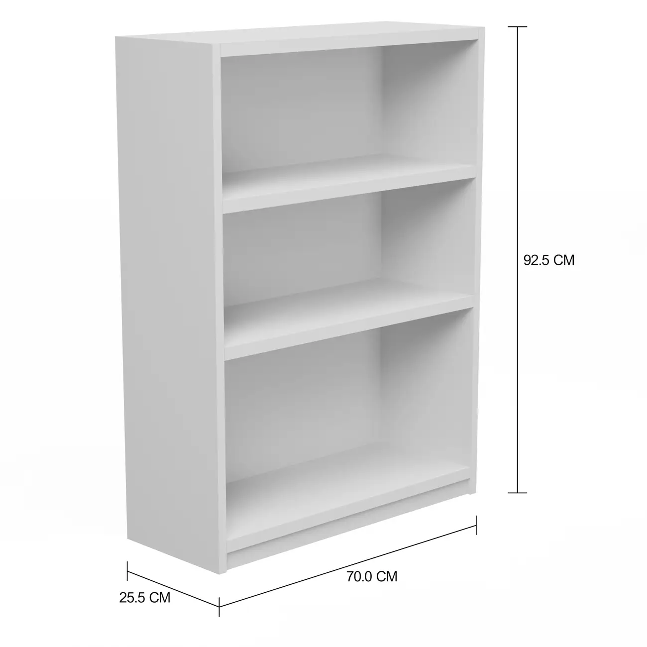 ESTANTE 70 CM X 92 CM COLLECTION - BRANCO - Foto 2