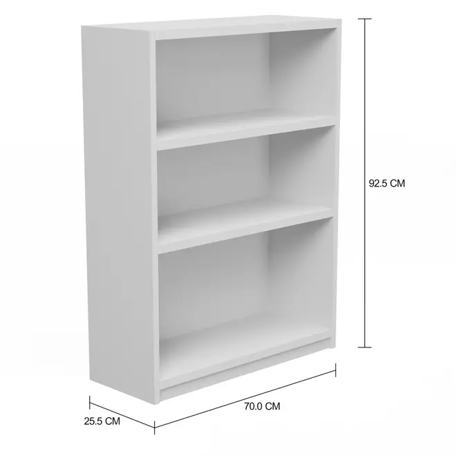 ESTANTE 70 CM X 92 CM COLLECTION - BRANCO - Foto 2