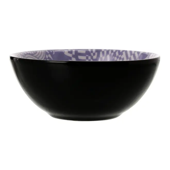 TIGELA 16 CM OLLIE - PRETO/MOUSSE DE JABUTICABA - Foto 1