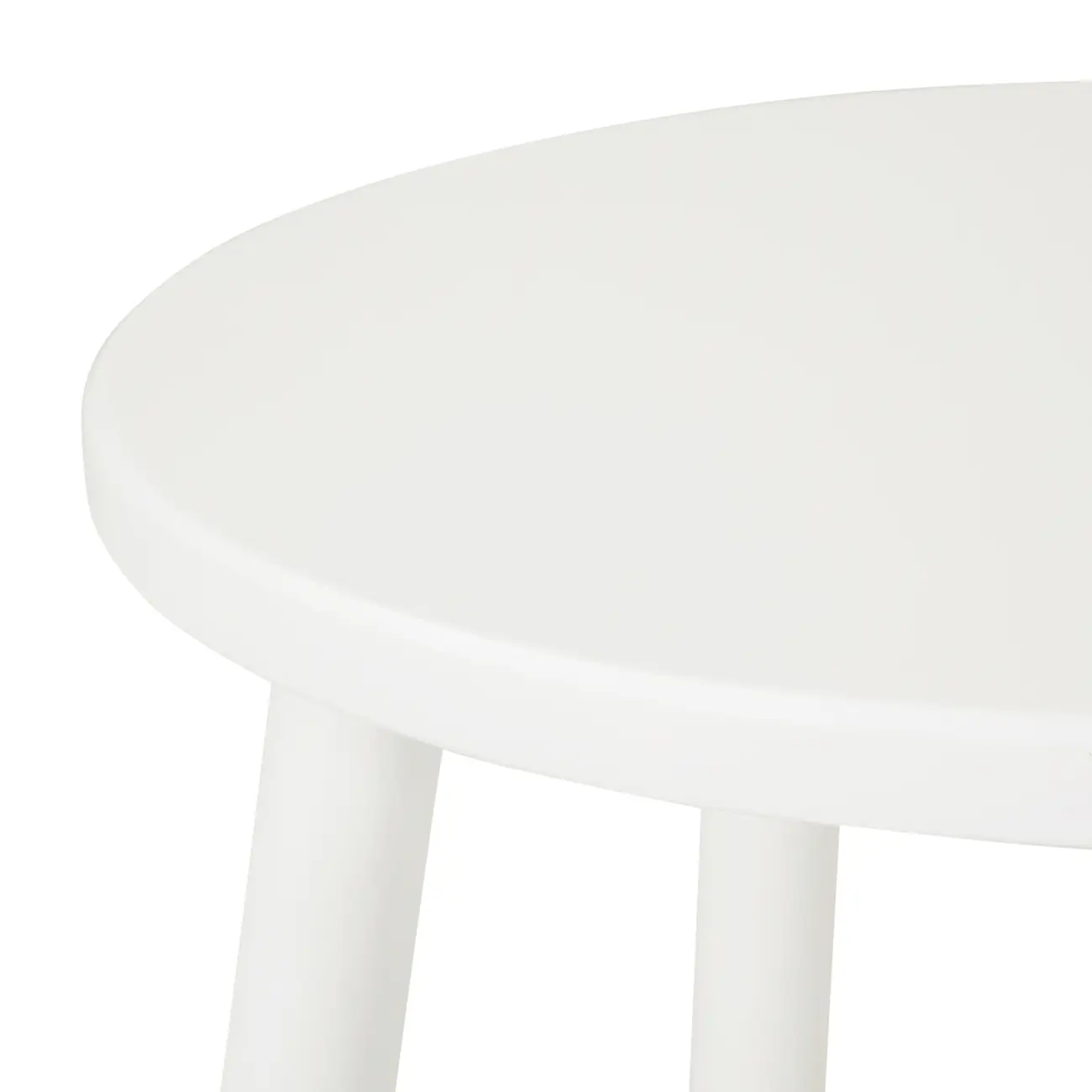 MESA INFANTIL REDONDA 60 CM VIK - BRANCO - Foto 3