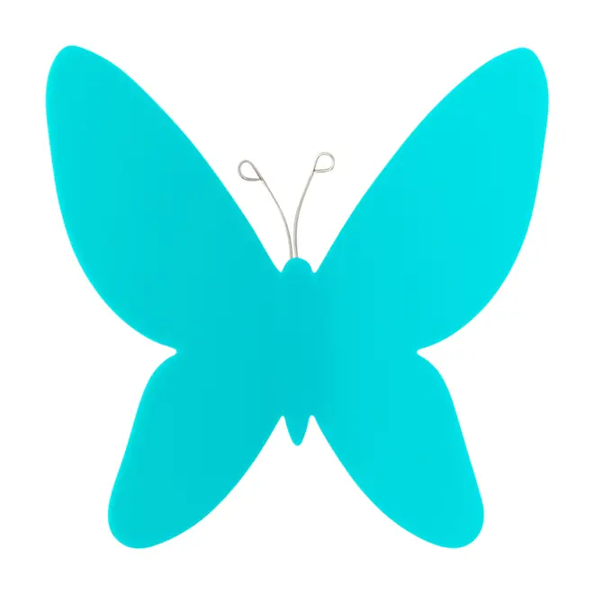 ADORNO DE PAREDE COM 9 MARIPOSA - MULTICOR - Foto 3