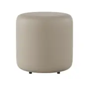 PUFF SET ROUND - CORSIN BEGE - Foto 1
