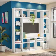 ESTANTE PARA TV DE ATÉ 46 POLEGADAS 2,12 M X 2,12 M CÉLULA - BRANCO - Foto 6