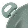 PANELA INDUÇÃO WOK COM TAMPA 28 CM CHEF - SÁLVIA/INCOLOR - Foto 10