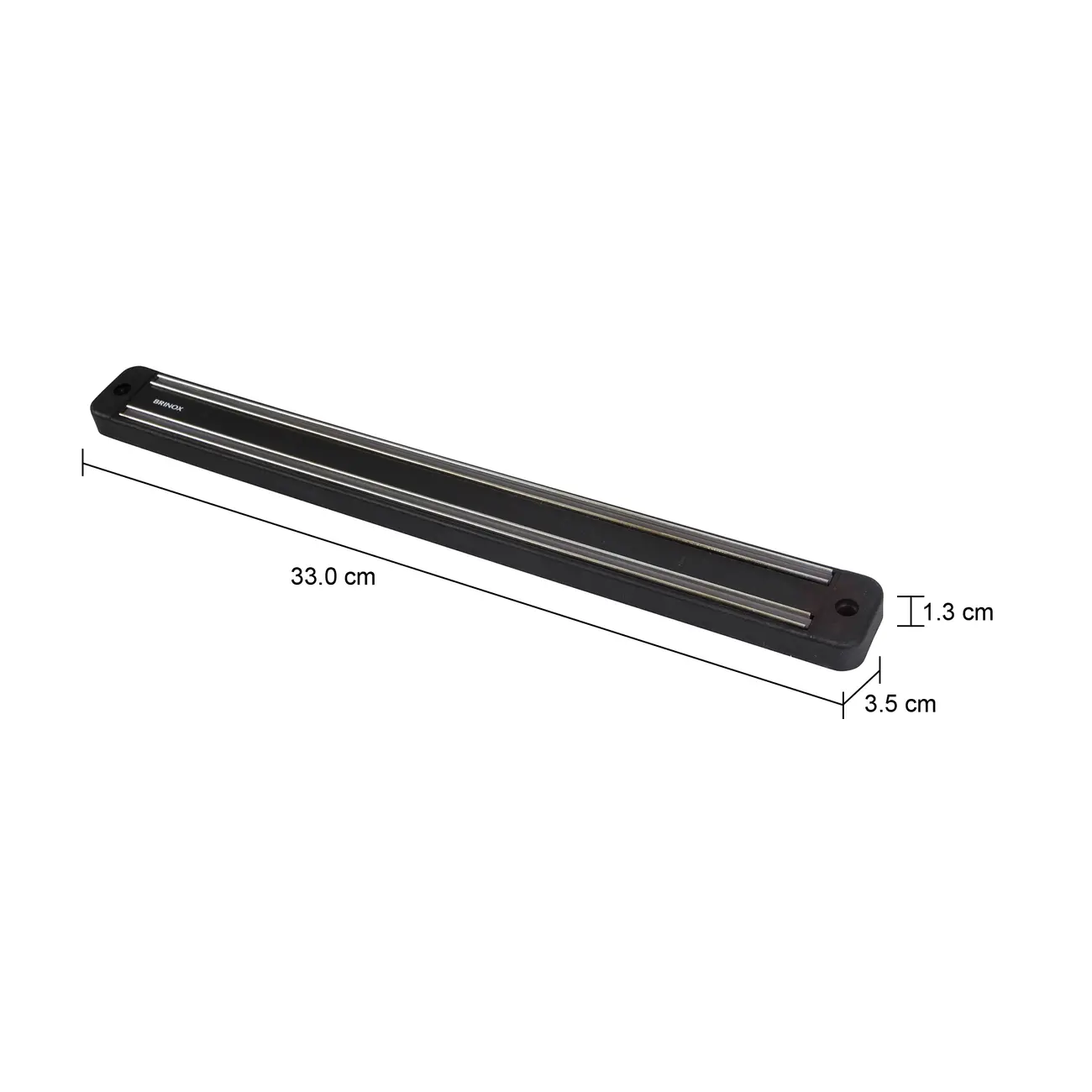 BARRA MAGNÉTICA PARA UTENSÍLIOS IMPERADOR - PRETO - Foto 25