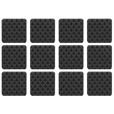 PROTETETOR ANTIDESLIZANTE QUADRADO MÉDIO 2,5 CM X 2,5 CM COM 12 3M