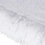 MANTA PARA SOFÁ C/FRANJAS 1,40 M X 1,60 M BLANC - OFF WHITE - Foto 4
