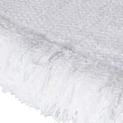 MANTA PARA SOFÁ C/FRANJAS 1,40 M X 1,60 M BLANC - OFF WHITE - Foto 4