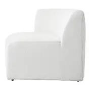 MÓDULO SOFÁ 1 LUGAR DIREITO ÔNDULO - BOUCLÉ BRANCO - Foto 4
