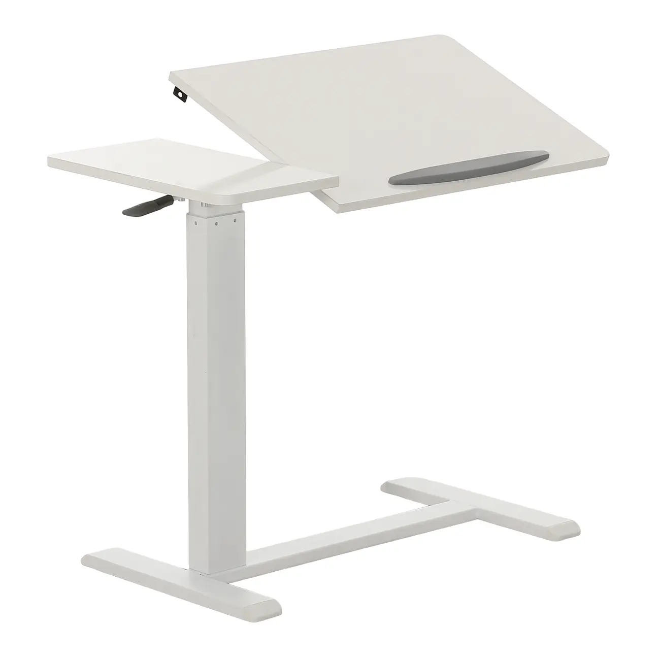 MESA LATERAL REGULÁVEL 80 CM X 40 CM COUCH WORKING - BRANCO/BRANCO - Foto 12
