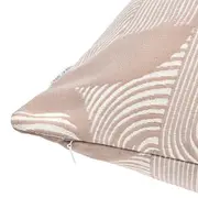 CAPA PARA ALMOFADA 45 CM X 45 CM SINUOUS - AREIA/CREAM - Foto 2