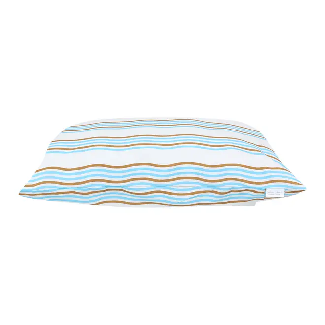 FRONHA MAR E TERRA ONDAS 50 CM X 70 CM - AZUL CLARO/BEGE - Foto 3
