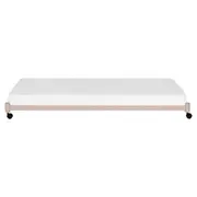 CAMA DE SOLTEIRO INFERIOR 78 CM FLAT - CAMELO - Foto 4