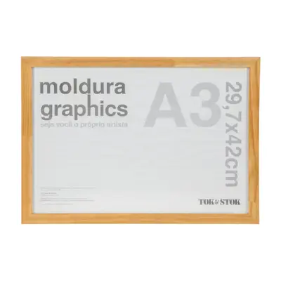 MOLDURA A3 29 CM X 42 CM GRAPHICS