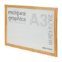 MOLDURA A3 29 CM X 42 CM GRAPHICS - GARAPA - Foto 2
