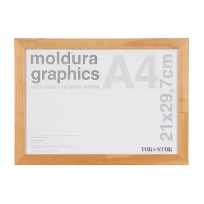 MOLDURA A4 21 CM X 29 CM GRAPHICS