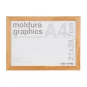 MOLDURA A4 21 CM X 29 CM GRAPHICS - GARAPA - Foto 1