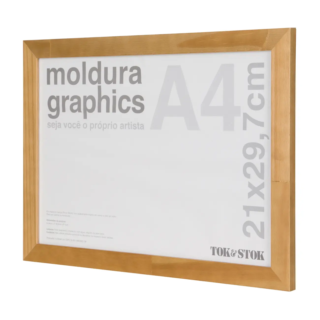 MOLDURA A4 21 CM X 29 CM GRAPHICS - GARAPA - Foto 2