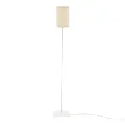 LUMINÁRIA DE CHÃO ALINE C/CÚPULA U - BRANCO PROVENCE/NATURAL - Foto 1