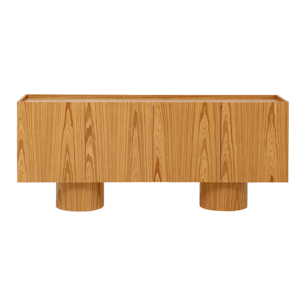 BUFFET 4 PORTAS 1,80 M X 47 CM ALLURE - FREIJÓ/FREIJÓ - Foto 1