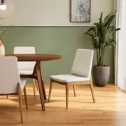 CADEIRA DE JANTAR JAPY - NOZES/NATURAL - Foto 11