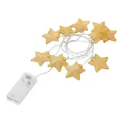 CORDÃO LED ESTRELA COM 10 LUZES VILAREJO NOEL - CREAM - Foto 3