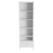 ESTANTE 1 GAVETA 58 CM X 1,90 M DEVON - BRANCO - Foto 1