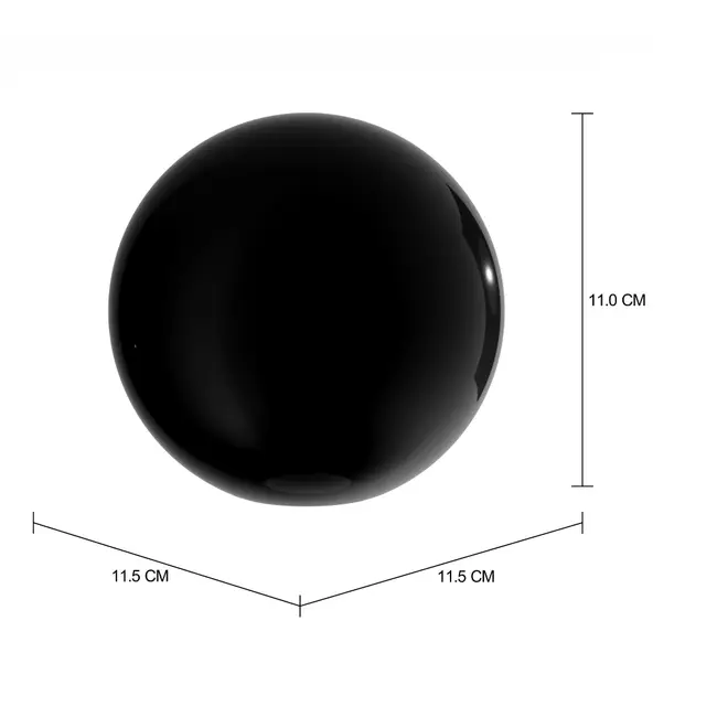 BOLA DECORATIVA NETUNO - PRETO - Foto 3