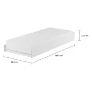 CAMA INFERIOR 78 CM TEEN - BRANCO - Foto 6