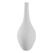 VASO 30 CM ADELINE - BRANCO - Foto 1