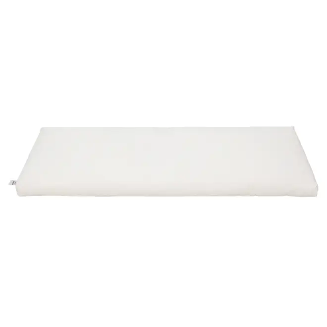 ALMOFADA DE ASSENTO PARA SOFÁ 2 LUGARES SOL - BRANCO - Foto 1