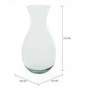 VASO 31 CM FLUTUANTES - VERDE - Foto 2
