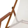 ESPREGUIÇADEIRA RECLINÁVEL EM 5 POSIÇÕES JOÁ - CUMARÚ/BRANCO - Foto 6