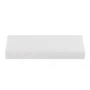 ALMOFADA DE ASSENTO PARA MÓDULO SOFÁ 2 LUGARES LEME - BRANCO/BRANCO - Foto 1