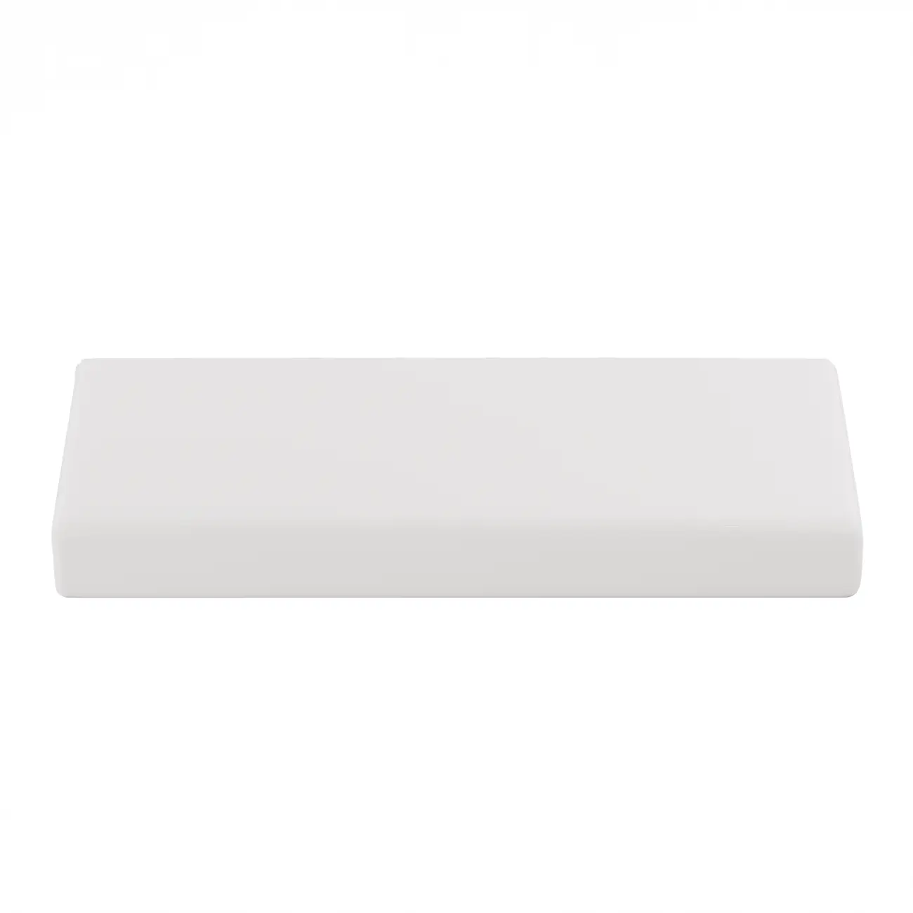 ALMOFADA DE ASSENTO PARA MÓDULO SOFÁ 2 LUGARES LEME - BRANCO/BRANCO - Foto 1