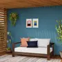 ALMOFADA DE ASSENTO PARA MÓDULO SOFÁ 2 LUGARES LEME - BRANCO/BRANCO - Foto 3
