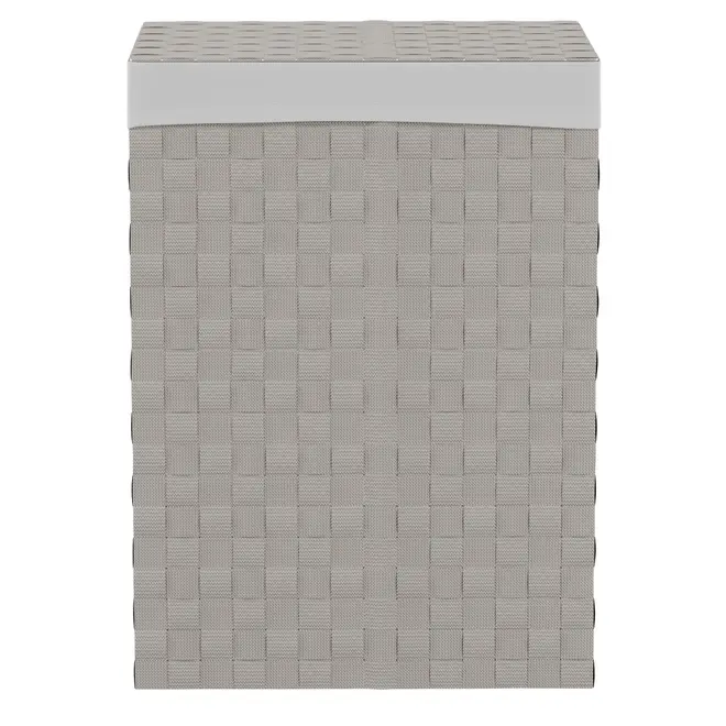 CESTO PARA ROUPA 40 CM X 30 CM TRANCINTOS - CAMELO - Foto 1