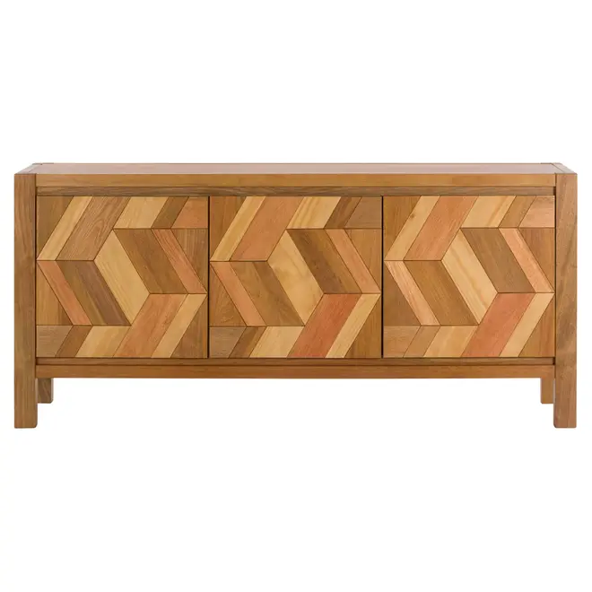BUFFET 3 PORTAS 1,71 M X 50 CM COLHEITA - NOZES - Foto 1
