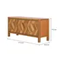BUFFET 3 PORTAS 1,71 M X 50 CM COLHEITA - NOZES - Foto 5