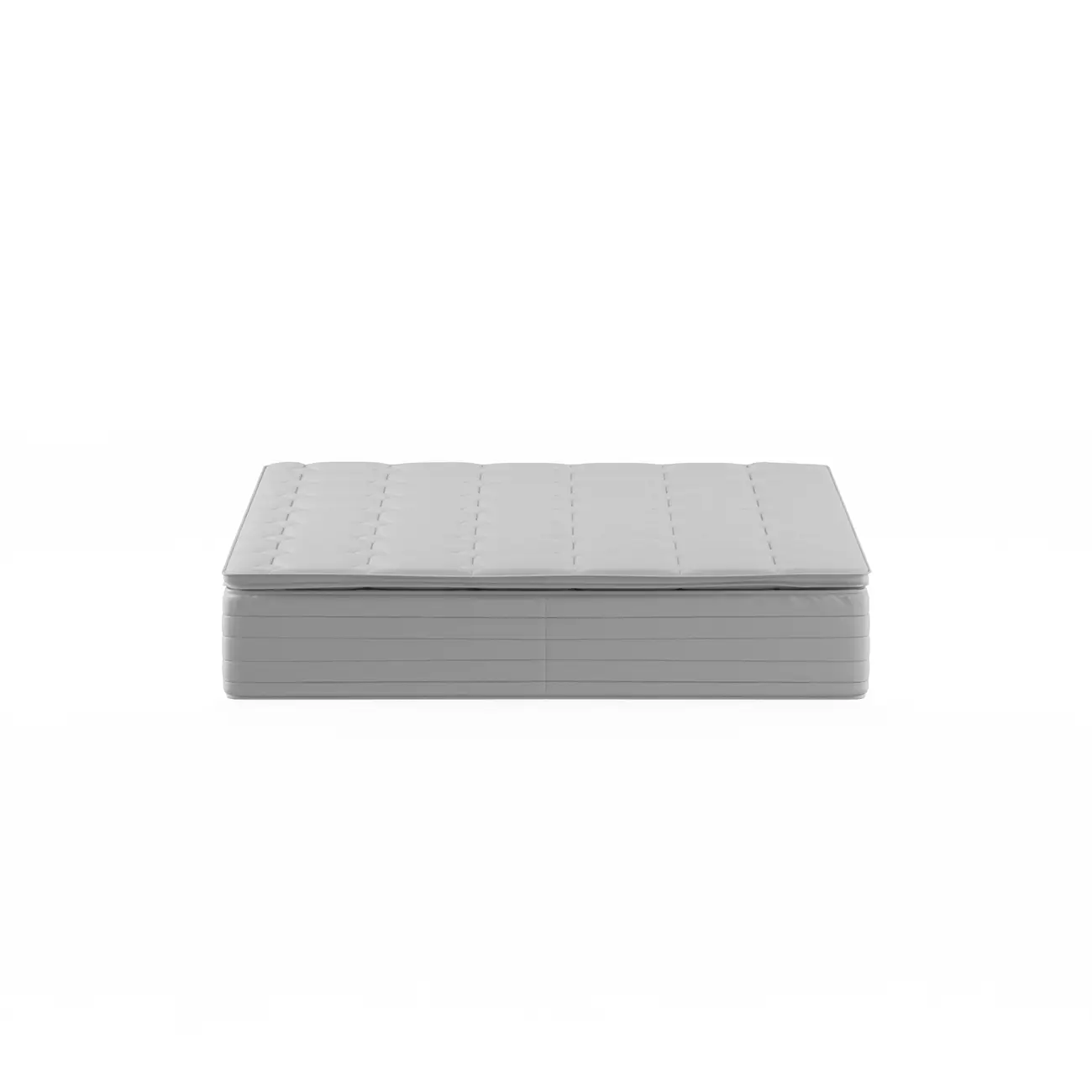 COLCHÃO CASAL COM MOLAS ENSACADAS 1,38 M X 1,88 M X 28 CM MIDDY - BRANCO - Foto 1
