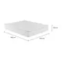 COLCHÃO QUEEN COM MOLAS ENSACADAS 1,58 M X 1,98 M X 28 CM MIDDY - BRANCO - Foto 2